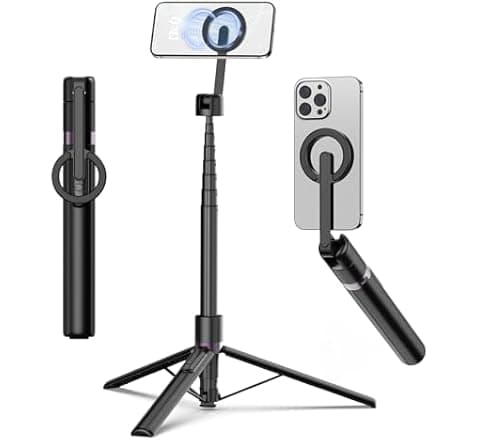 AED 89.99 TONEOF 173cm MagSafe Selfie Stick Tripod - 31% off at Amazon.ae